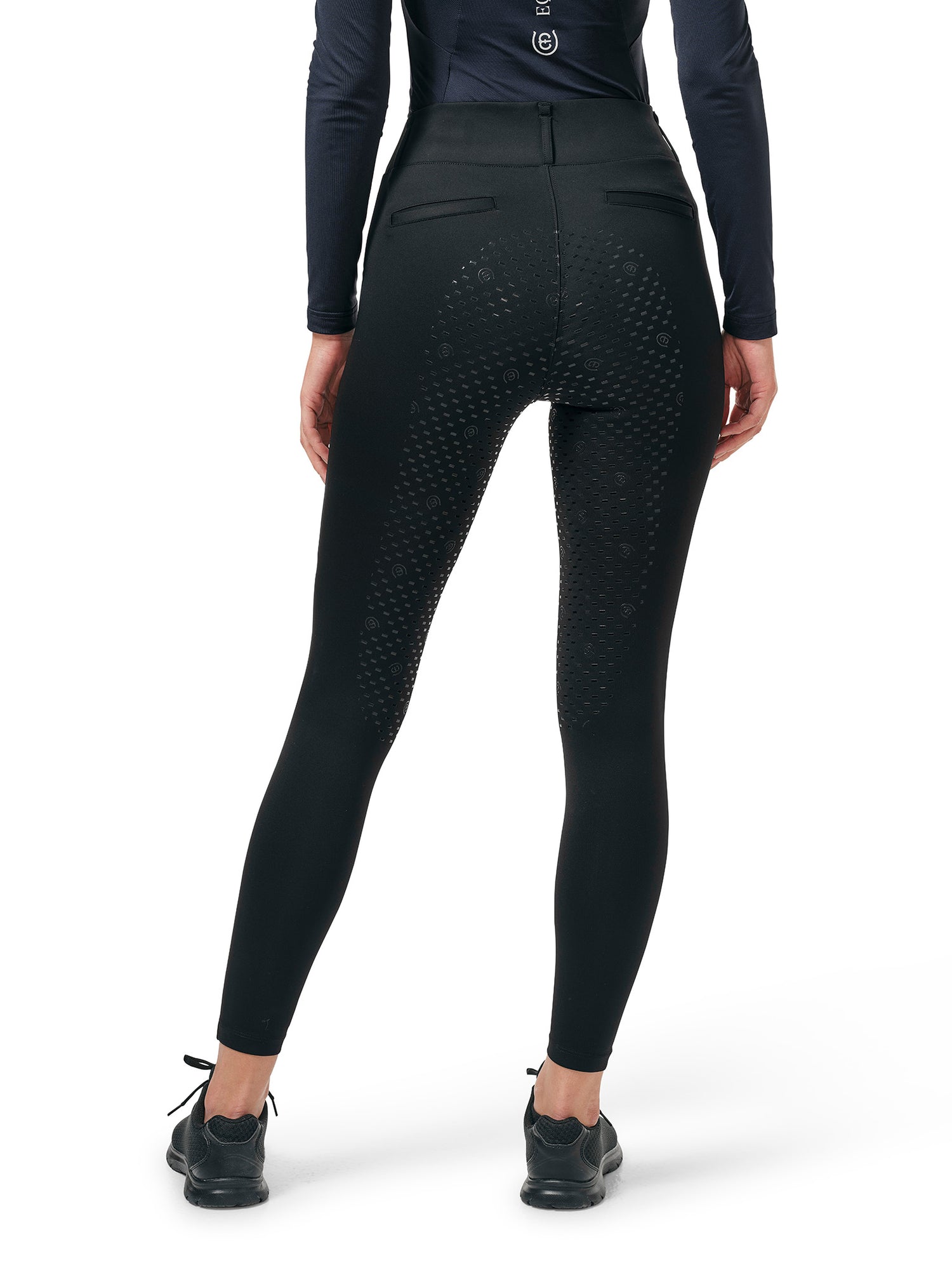 Dressur Reithose Compression Supreme All Black