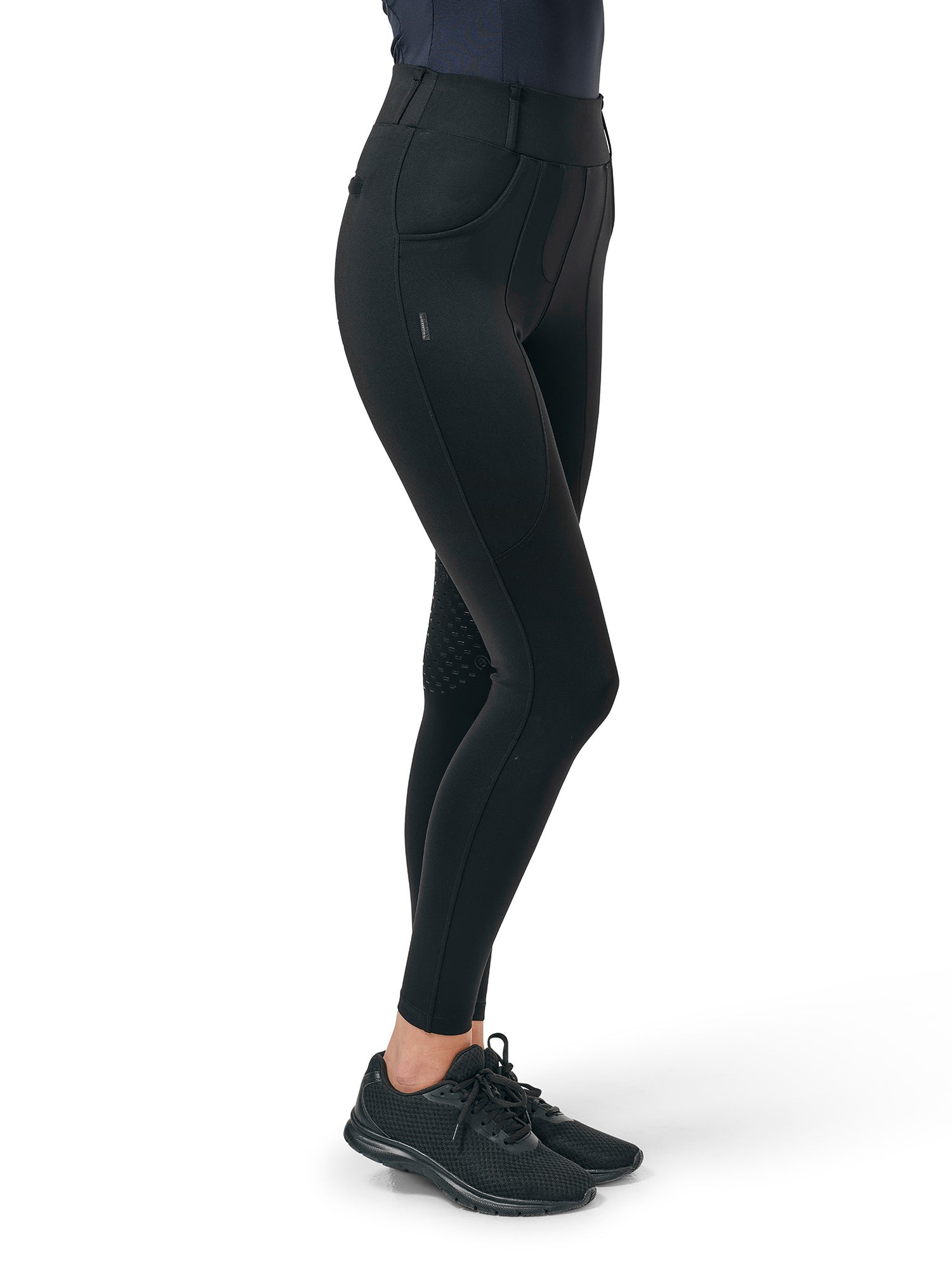 Dressur Reithose Compression Supreme All Black