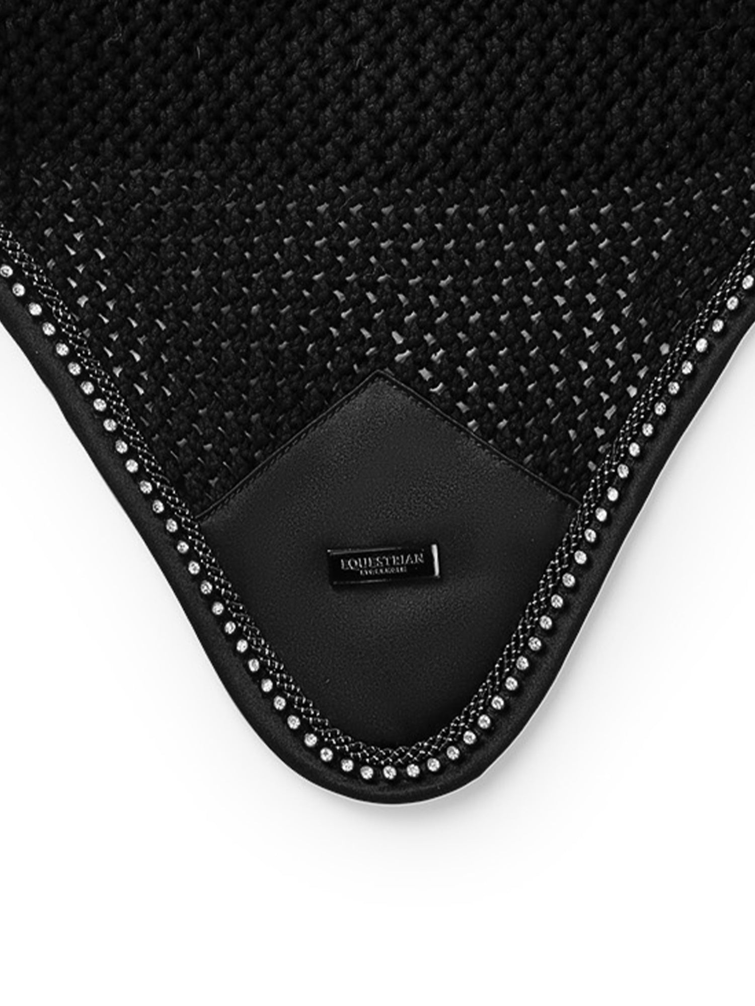 Ear Bonnet Modern Crystal Black