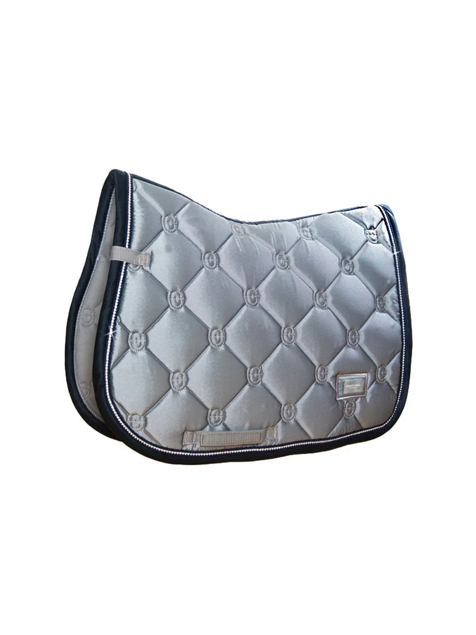 Jump Saddle Pad Crystal Grey | Equestrian Stockholm