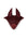 Ear Bonnet Modern Crystal Bordeaux
