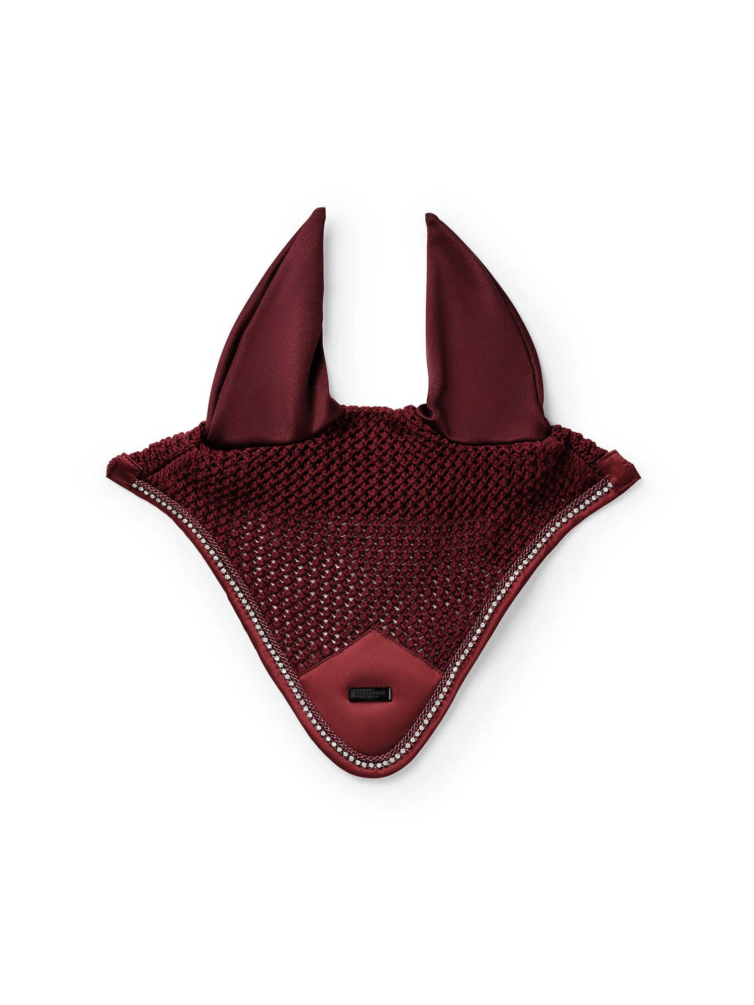Ear Bonnet Modern Crystal Bordeaux