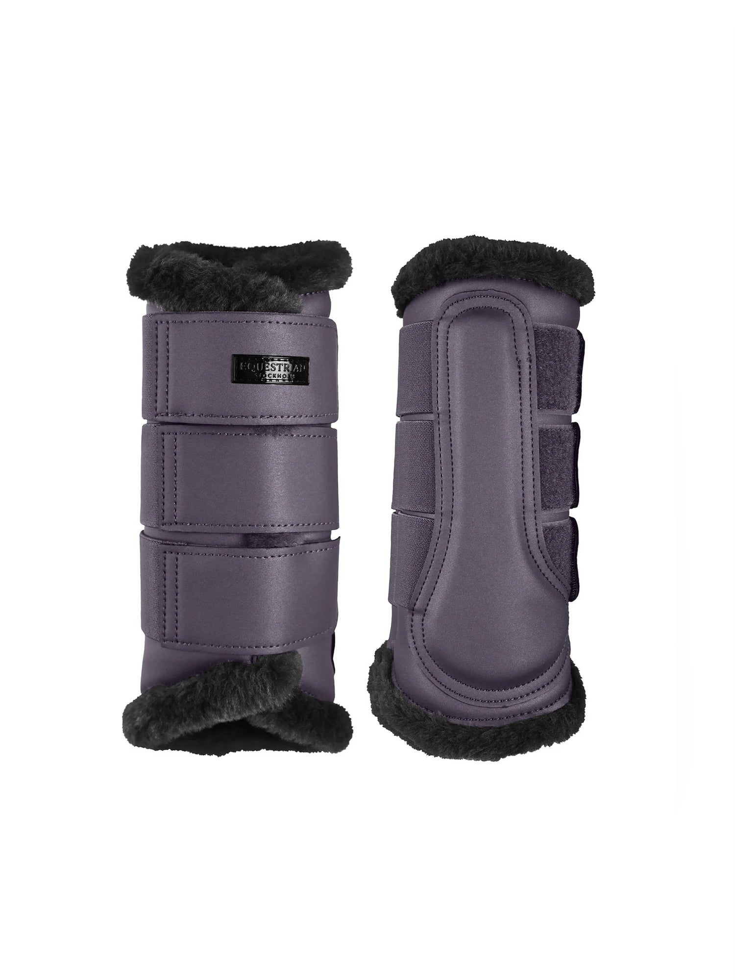 Brushing Boots Dark Violet