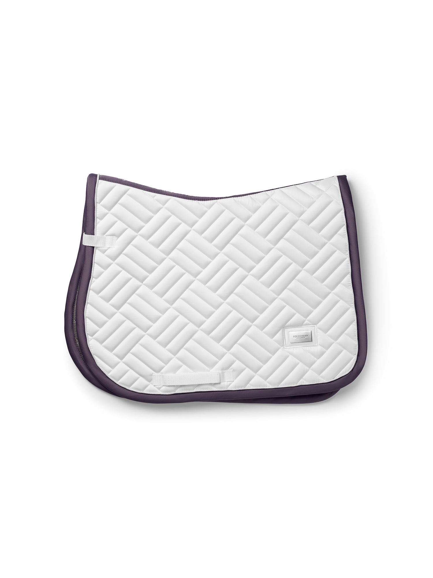 Jump Saddle Pad Modern White Dark Violet