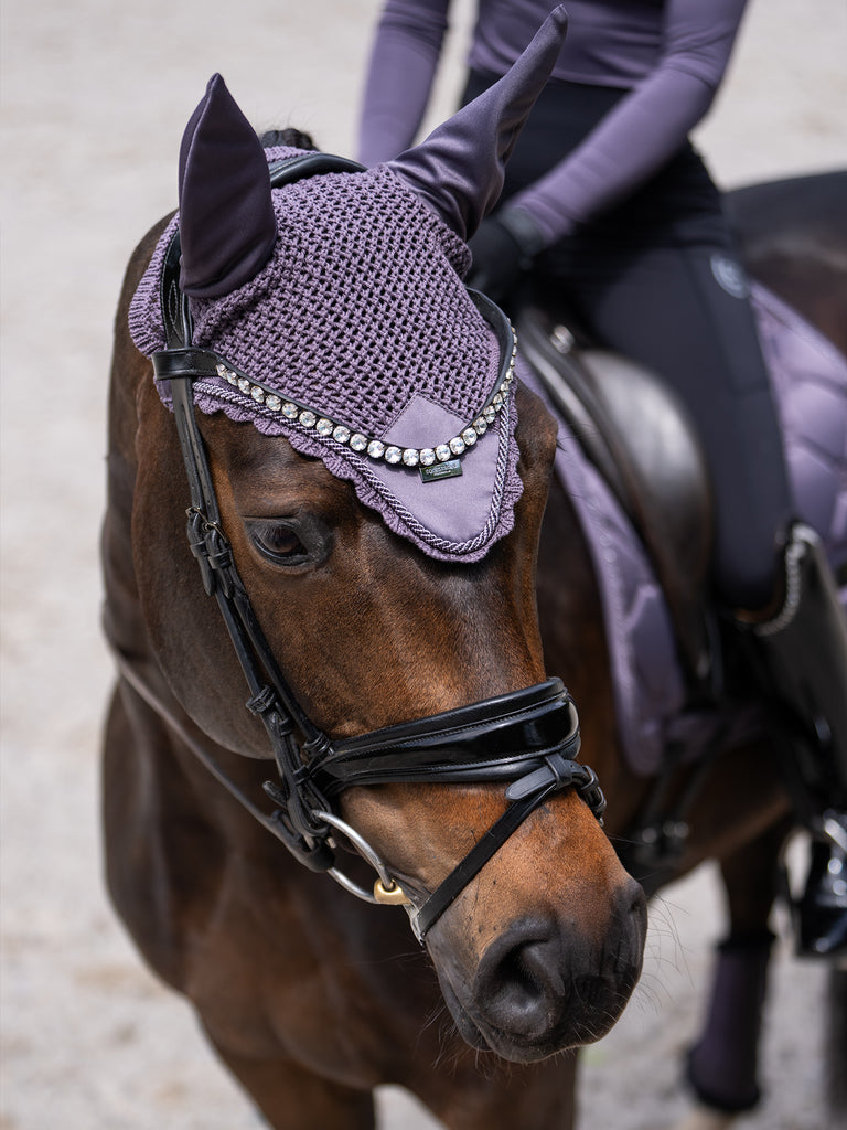 Cavalleria Toscana Short Horse Ear Bonnet Light Violet Ice main image 1