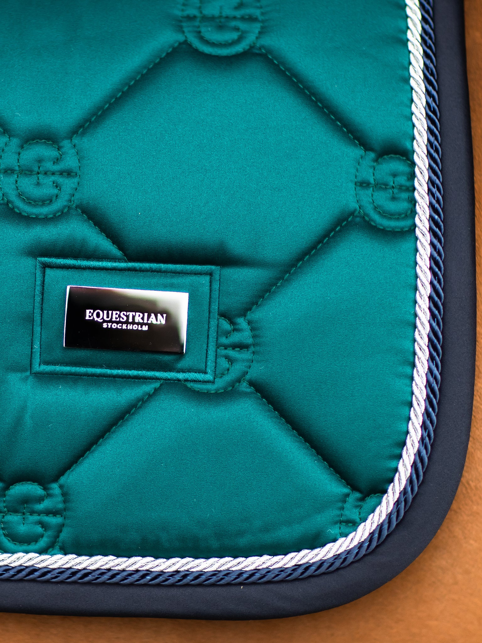 Jump Saddle Pad Emerald | Equestrian Stockholm