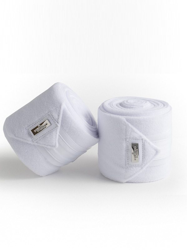 Fleece Bandages White Perfection Silver