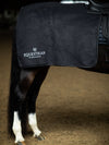 Heavy Fleece Quarter Blanket Black