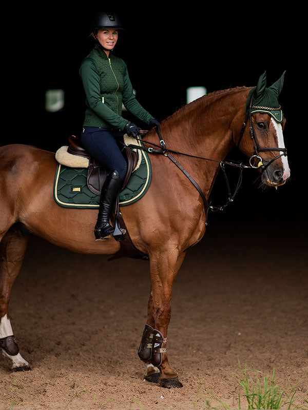 Jump Saddle Pad Forest Green