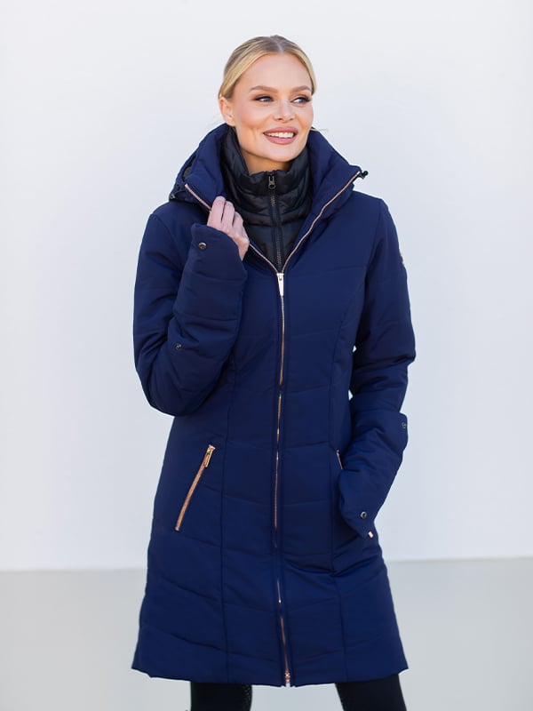 Navy winter jacket best sale