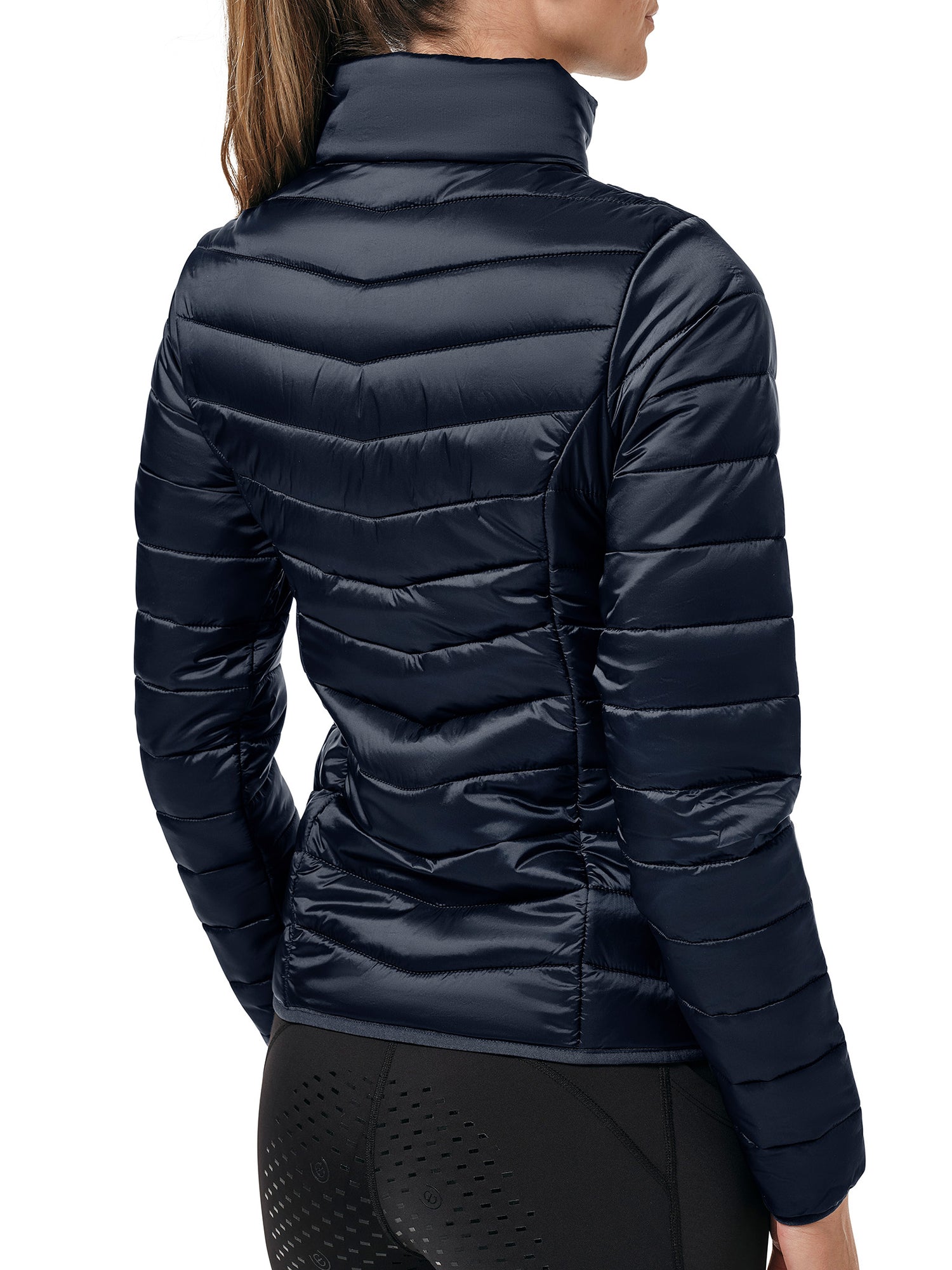 Leichte Reitjacke Classic Navy ohne Stickereien