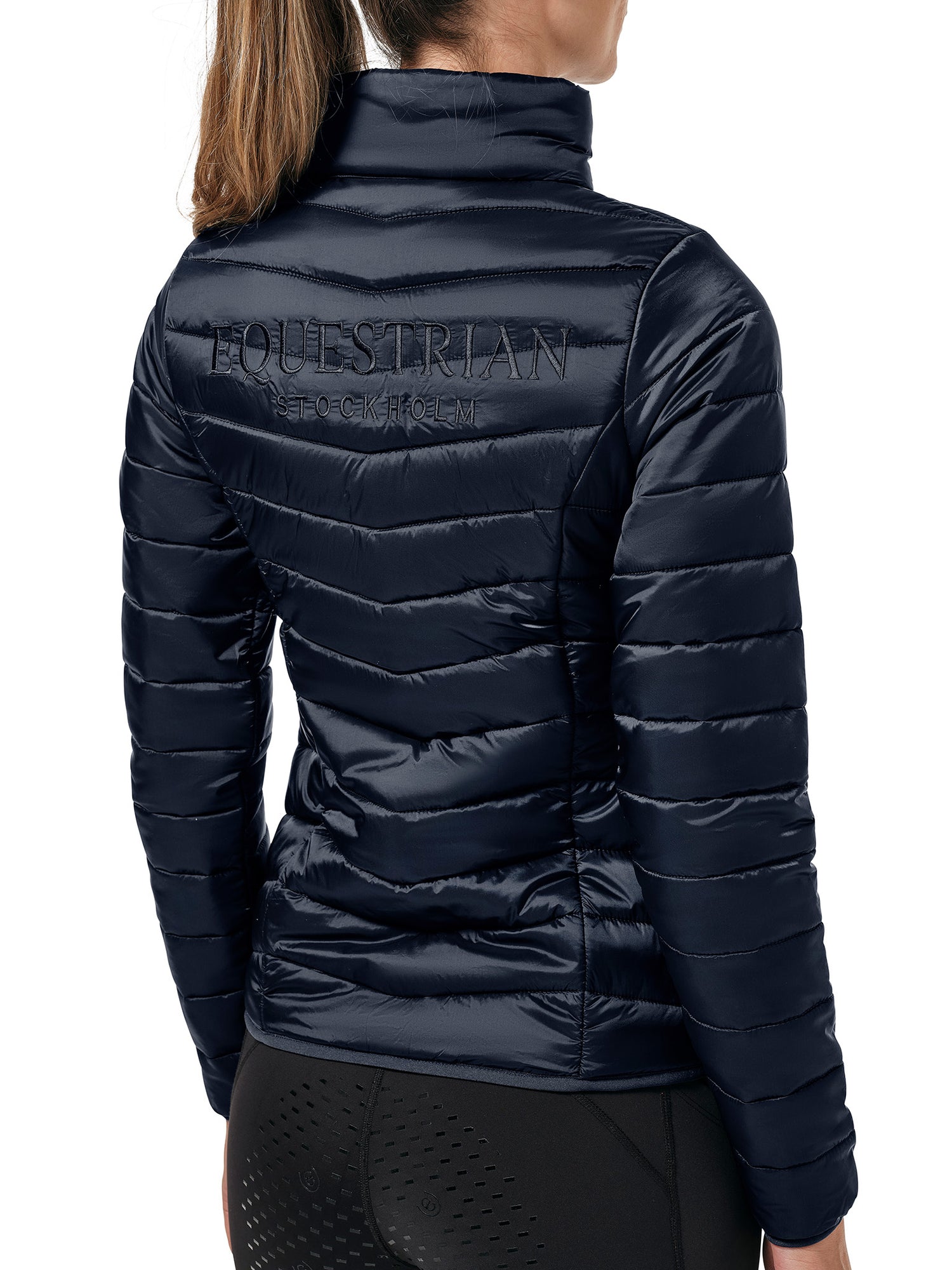 Leichte Reitjacke Classic Navy