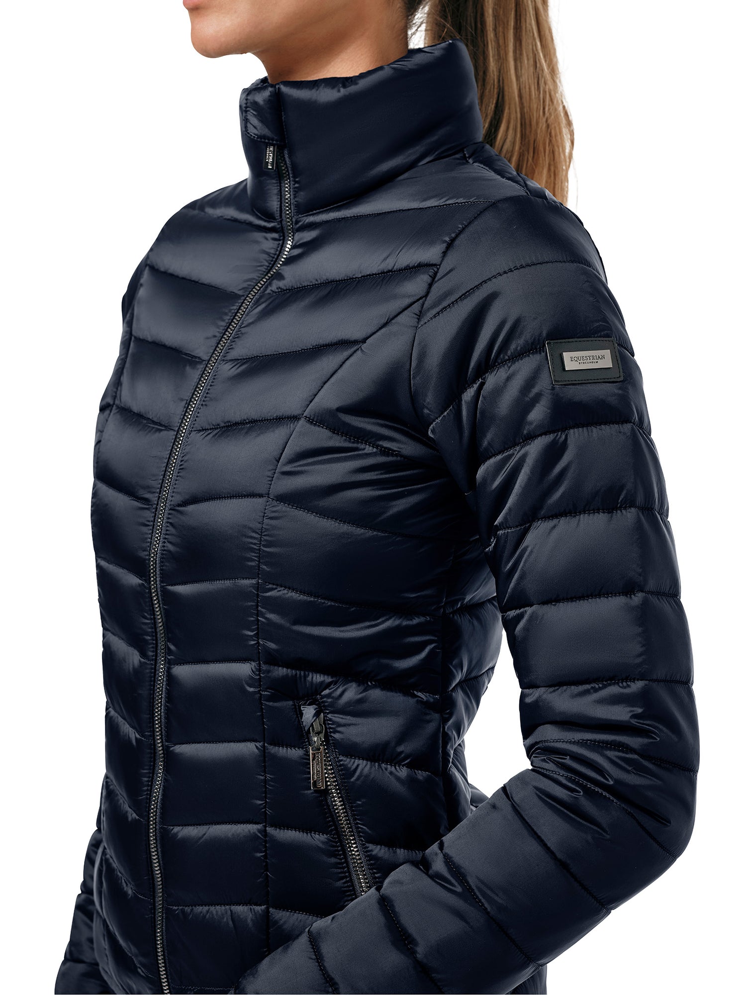 Leichte Reitjacke Classic Navy