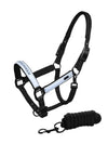 Reflective Halter & Lead Rope Luminous Black