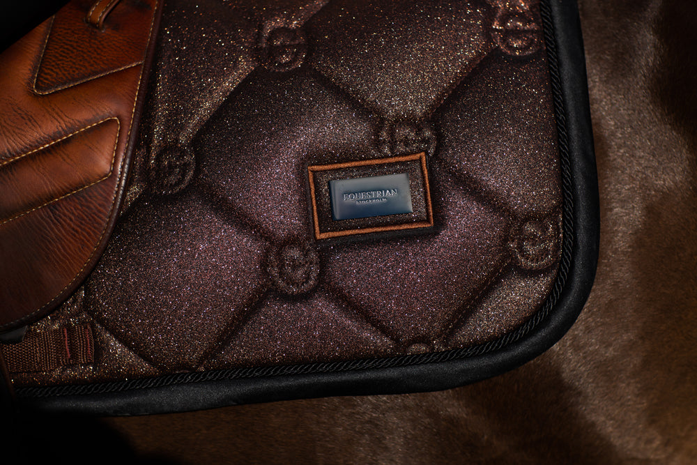 Jump Saddle Pad Mahogany Glimmer