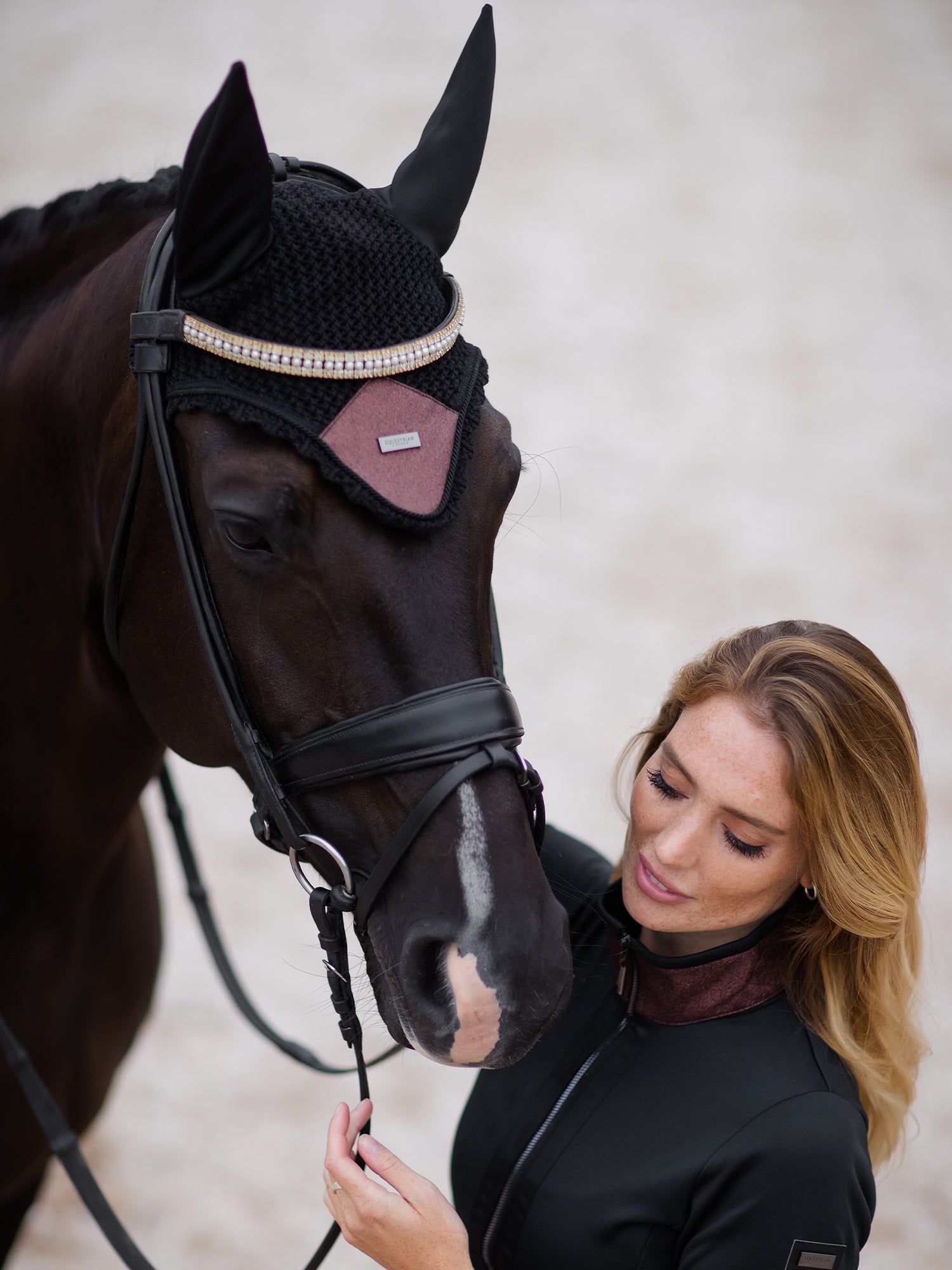 Fleece Jacket Mahogany Glimmer