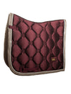 Dressage Saddle Pad Crystal Merlot Gold