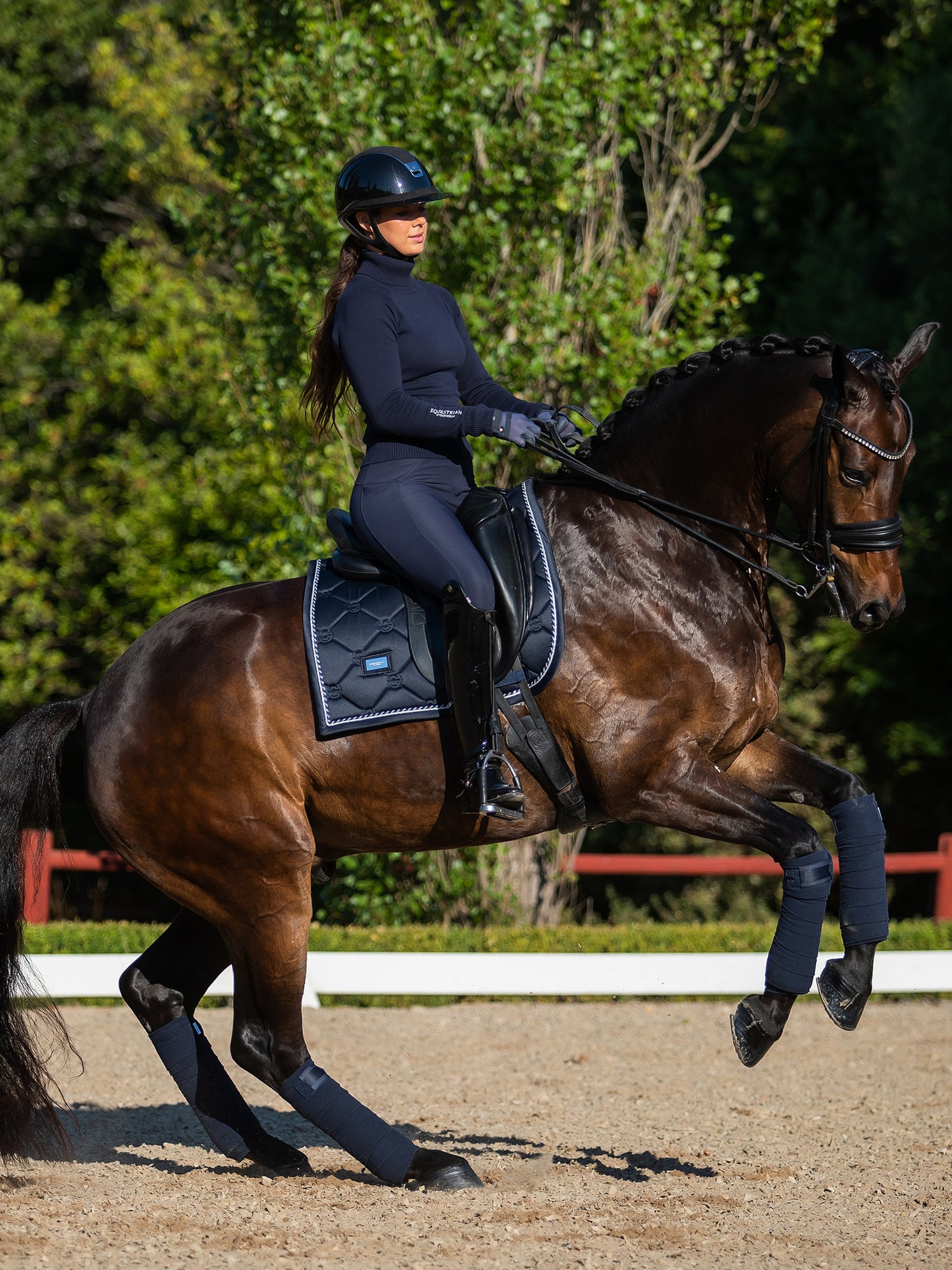 Dressage Saddle Pad Midnight Blue