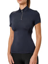 UV Protection Top Short Sleeve Midnight Blue