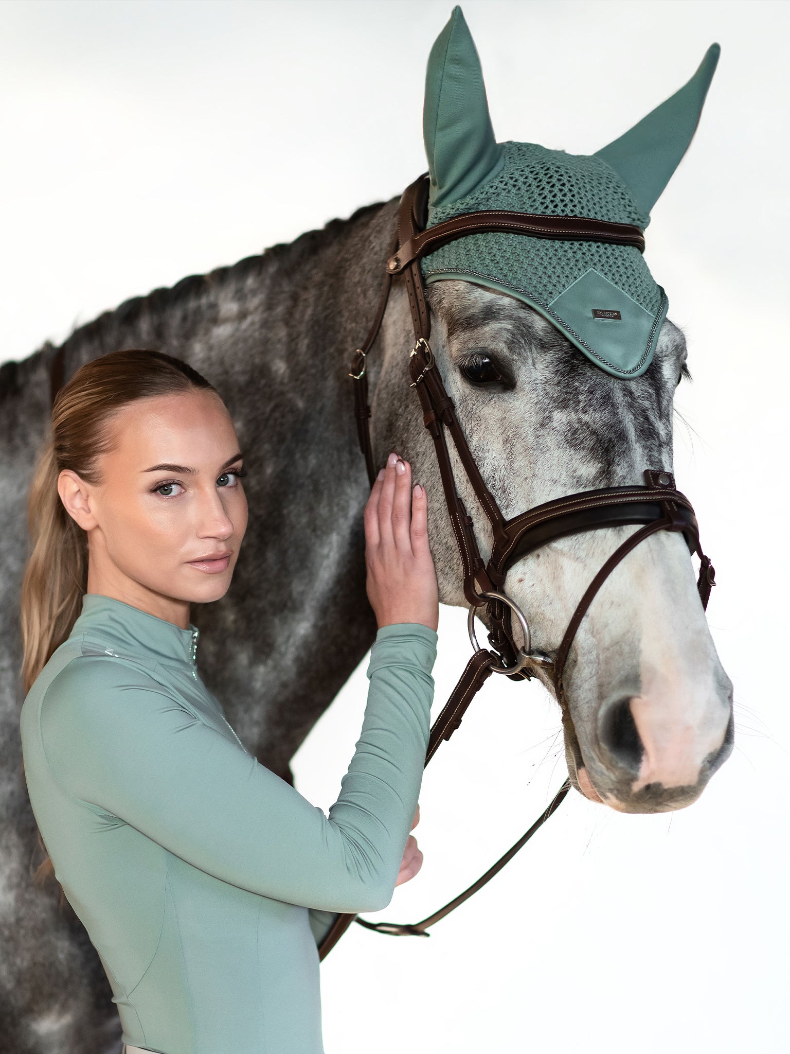 Air Breeze Sunshirt Mint Green | Equestrian Stockholm