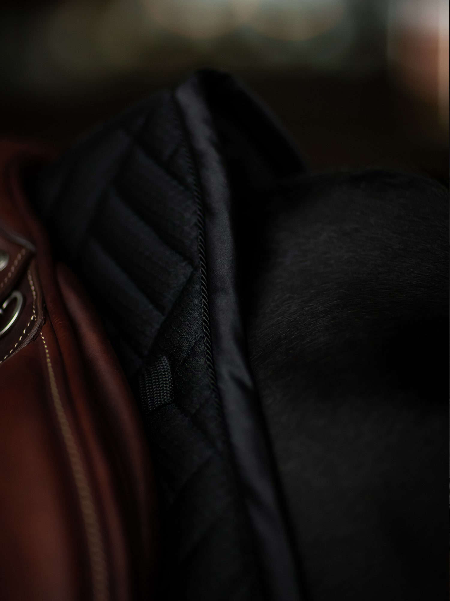 Jump Saddle Pad Modern Mesh Black