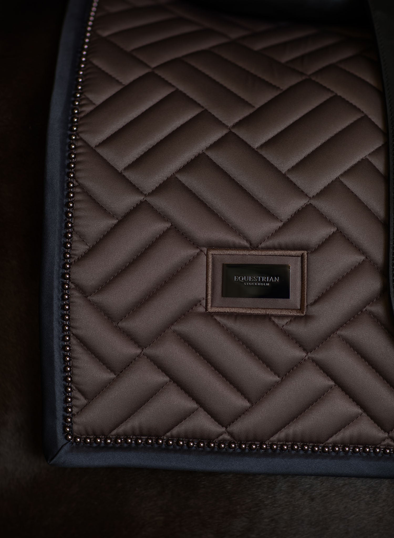 Dressage Saddle Pad Modern Mocha