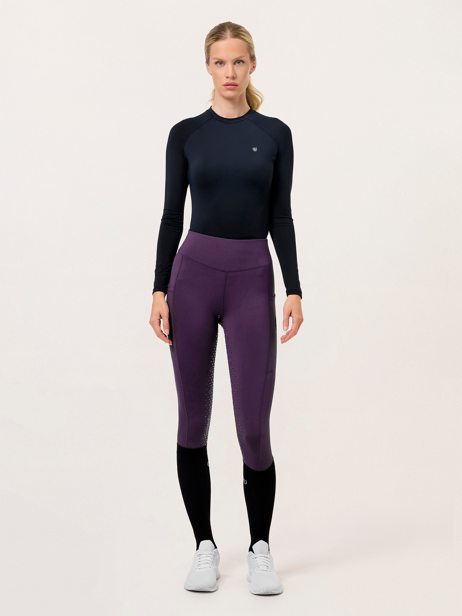 Riding Tights Movement Black Raven | Equestrian Stockholm
