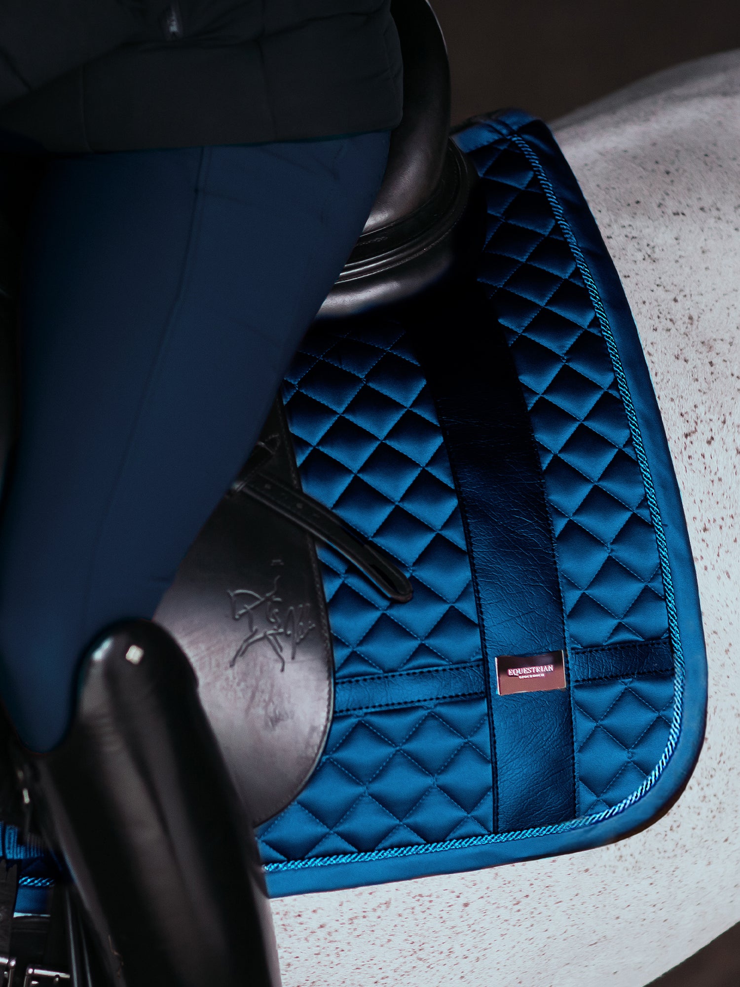 Dressage Saddle Pad No Boundaries Monaco Blue