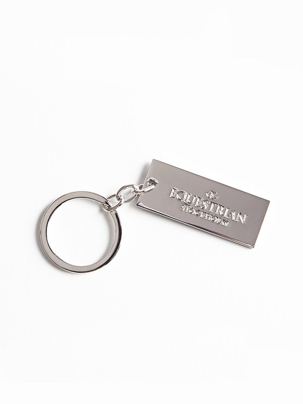 Keychain Equestrian Stockholm Silver