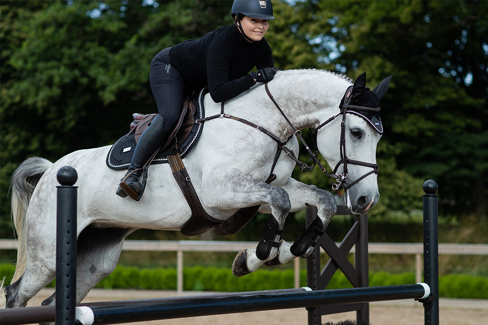 Jump Saddle Pad Black Edition | Equestrian Stockholm