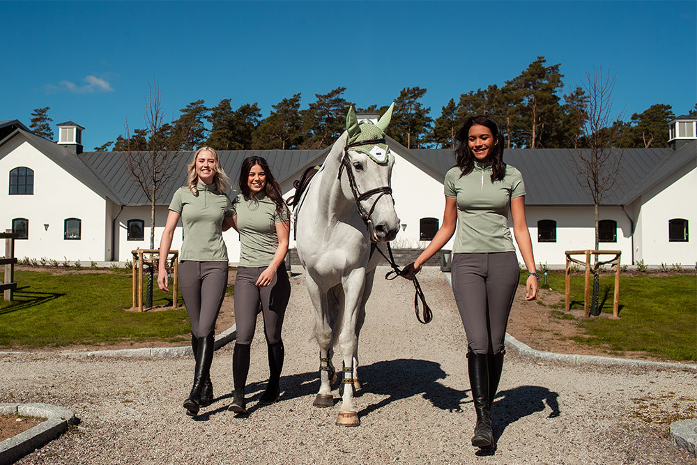 Sportive Top Pistachio White – Equestrian Stockholm