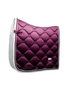 Dressage Saddle Pad Purple White Edge