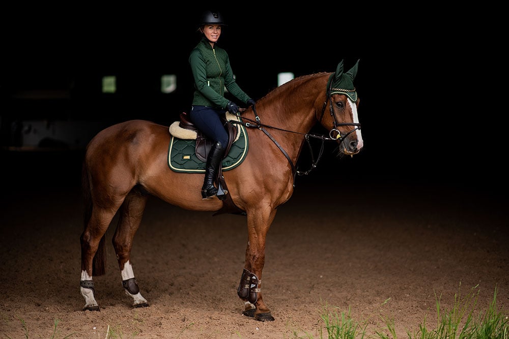Jump Saddle Pad Forest Green