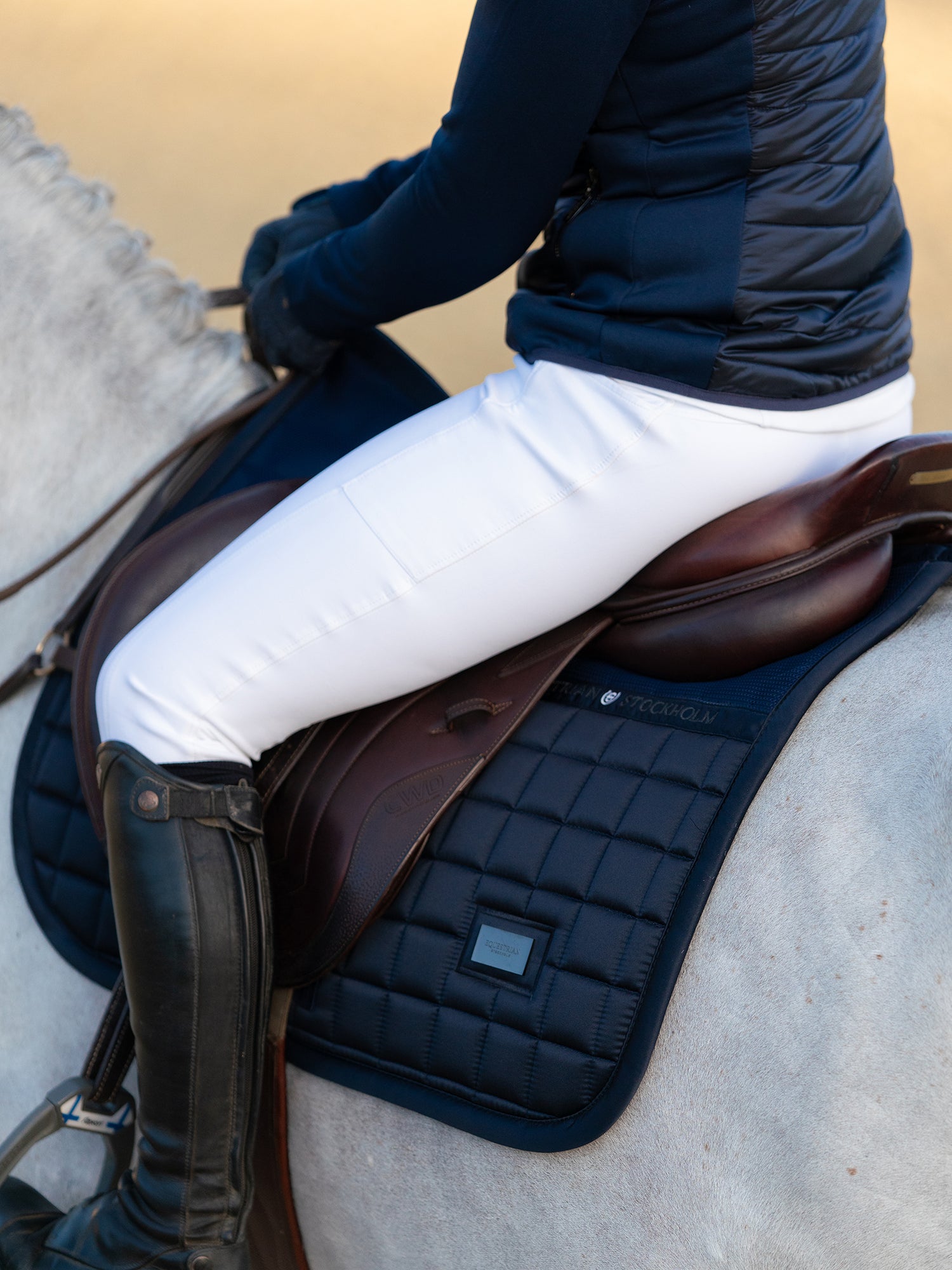 Jump Saddle Pad Sportive Navy