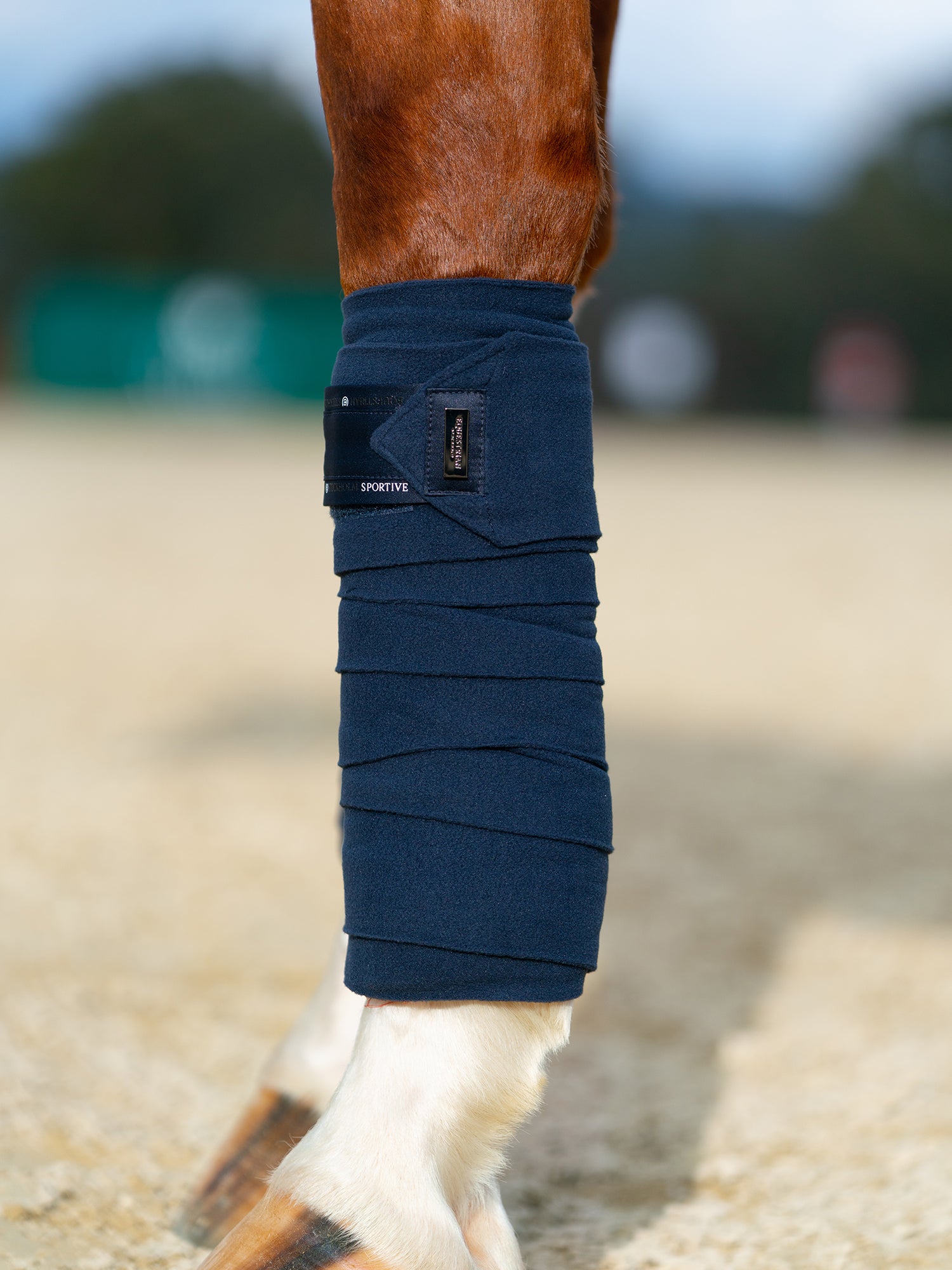 Fleece Bandages Sportive Navy