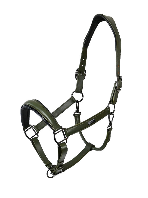 Glimmer Anatomic Leather Halter Striking Valley