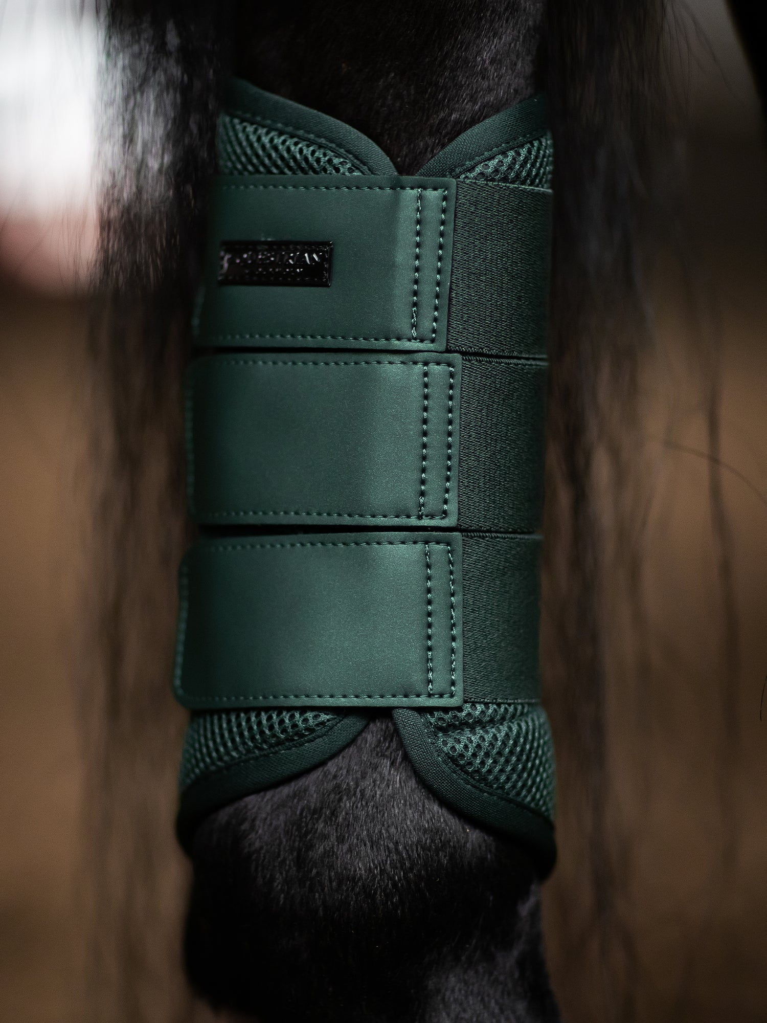 Mesh Brushing Boots Sycamore Green