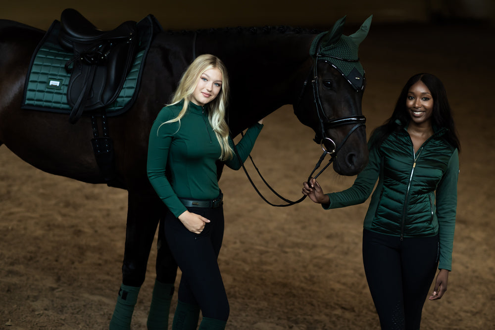 EQUESTRIAN STOCKHOLM・ワンコセット/3色 Vision Top Sycamore Green | Equestrian Stockholm