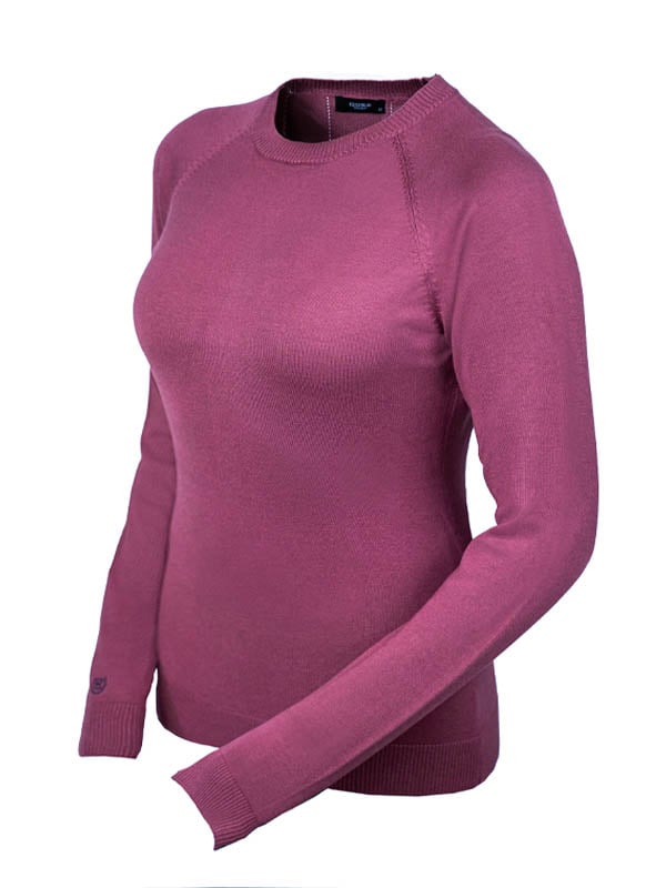 Round Neck Knitted Top Timeless Rose
