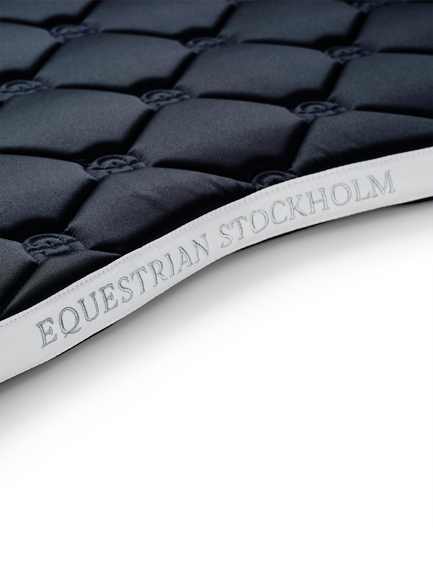 Jump Saddle Pad Midnight White Edge