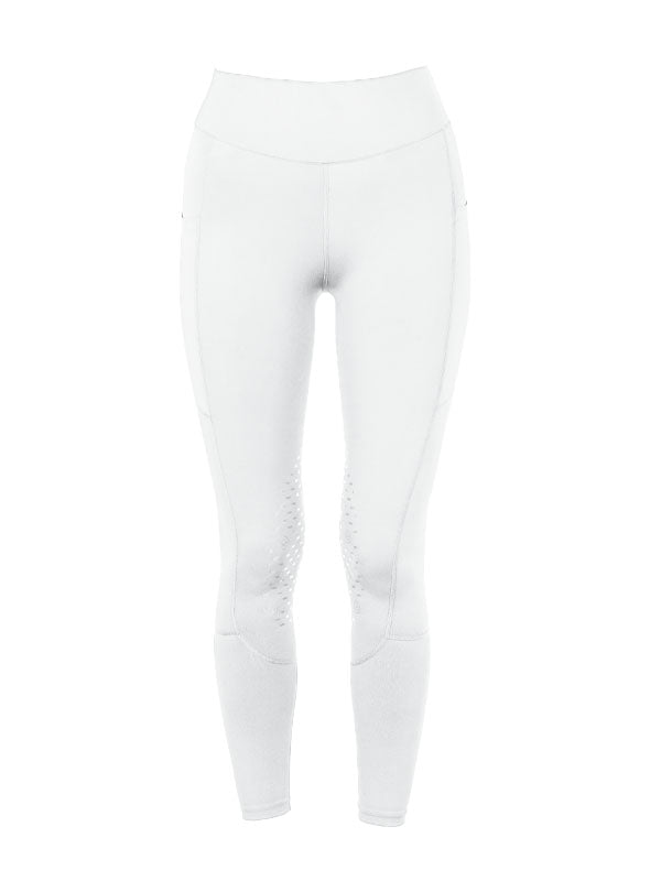 Riding Tights Jump Movement White Perfection