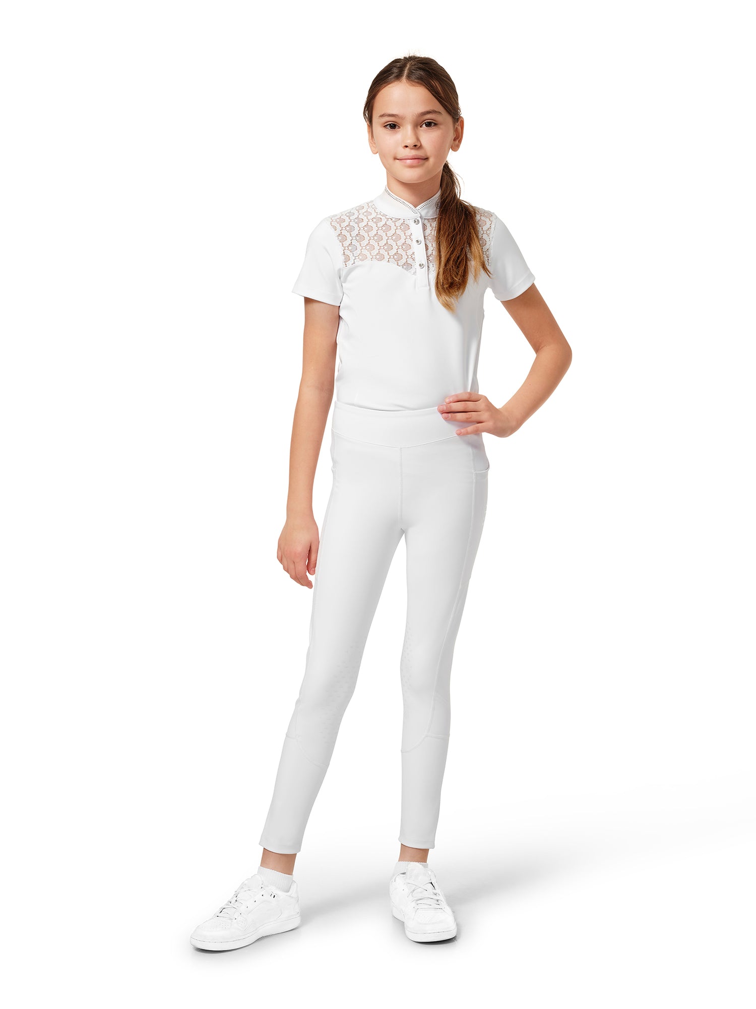 Rijlegging Movement Young Rider White