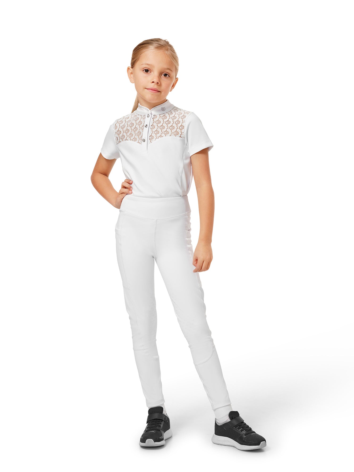 Rijlegging Movement Young Rider White